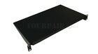 Cantilever Rack Mount Server Monitor Shelf - 19  1u 10  Deep Solid Steel Data