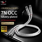 Yyaudio 7n Occ Silver-plated 2xlr Male To 2xlr Female Microphone Audio Cable