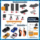 Slot Car Race Track Set Electric Powered Kids Toy 2 Cars Boys Girls Ages 6-12