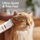 Waterproof Cat Clippers For Matted Hair  Quiet Cat Grooming Kit  Pet Shaver Cord
