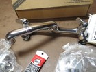 Vintage Price Pfister 8  Wall Mount Brass Kitchen Faucet Chrome Nos 1980 s