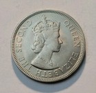 1956  unc  Mauritius 1 Rupee  World  Coin