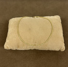 Lovely 10k Yellow Gold 9  Rope Chain Bracelet Anklet