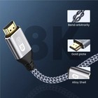 Ultra High Speed Hdmi 2 1 Cable 8k 60hz 4k 120hz 48gbps Hdr Earc Hdcp For Tv Lap