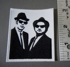 Blues Brothers Jake And Elwood Iron-on Embroidered Patch 3  X 2 5 