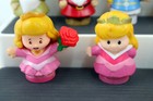 Fisher Price Little People Disney Princess Lot Of 14 -ariel Rapunzel Snow Dwarfs