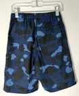 Bape A Bathing Ape Camo One Point Kid s Size 110  us 5y  Navy Beach Shorts Nwt