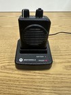 Motorola Minitor V  5  Vhf Pager  Sv  And Charger  Turns On Untested