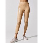 Carbon 38 Metallic Snake High Rise Leggings Xs
