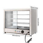 800w Food Display Warmer Showcase Countertop Hot Food Warmer Display Cabinet New