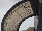 Vintage Original Ideal No  2  Metal Postal 2 Pound Scale - Works  Accurate