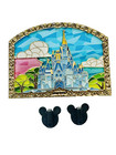 Disney Pin 2024 D23 Joy In Our Parks Cinderella Castle Stained Glass Le 2000