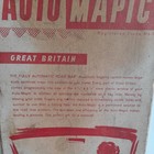 Vintage    auto Mapic    Mechanical Road Map Of Great Britain - 50s 60s Era  