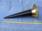 Antique 14  Edison Cylinder Phonograph Bell Horn - Good Original  -pat Appd For