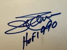 Jim Palmer Signed Autographed Postcard Hof 1990 Inscription Baltimore Orioles
