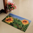 Rubber Welcome Door Mat  Decorative Indoor Outdoor Doormat Non Slip  Door Mat