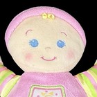 Fisher Price Pink My First Doll Stuffed Plush Baby Rattle Security Lovey 2008