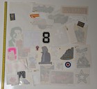 Vintage 30 Piece Lot Iron On Heat Transfers Tshirt Various Collection New