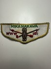 Vintage Mikanakawa 101 F3 Flap Owl   Arrows Design  Boy Scouts Of America