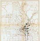 1925 Los Angeles - Industrial Areas  Map Original  Rapid Transit Plan