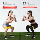 Set Of 5 Heavy Duty Resistance Band Loop Exercise Yoga Workout Power Gym Fitness