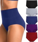 High Waisted Womens Underwear Cotton Tummy Control Postpartum Essentials Full 