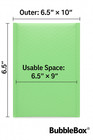 Poly Bubble Mailers Green  0 6 5x10 Self Seal Padded Shipping Envelopes