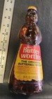 Vintage Mrs  Butterworth s 24 Fl Oz Syrup Glass Bottle Metal Lid  Empty