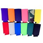 Blank Foam Collapsible Slim Can Coolie  Choose Color And Quantity