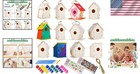 Kids Birdhouse Craft Kit  24 Diy Projects With Paint And Stickers For Creativity
