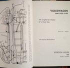 Volkswagen Book Nine Lives Later Hc 1966 Out Of Print Dan Post Vw Hard Cover