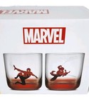 Nib  Marvel Spider-man Swing Into Action  2  10oz Collector s Glasses  Joy Jolt