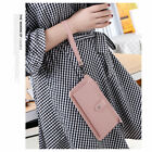 Women Leather Clutch Wallet Fashion Zip Long Purse Card Holder Phone Handbag Us