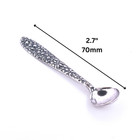 Solid 925 Sterling Silver Mini Spoon  Small Spoon For Baby   Sugar   Salt Spoon
