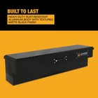 Northern Tool Side-mount Truck Tool Box  Aluminum  Textured Matte Black  Pull