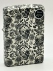 Skeleton Skulls Black Light Glow In Dark Wrap Around 540 Zippo Lighter New B45
