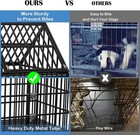 50 Inch Indestructible Heavy Duty Dog Crate Cage Kennel For Large Giant Dogs
