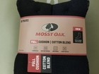 New Mossy Oak 6 Pair Full Cushion Cotton Blend Crew Socks 