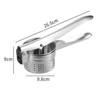Stainless Steel Potato Masher Press Ricer No Lumps Large Heavy Vegetables Tool
