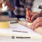 48 Rolls White General Purpose Masking Tape 2  X 60 Yards Adhesive Tape 4 9 Mil