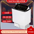 6 9kw sauna Heater sauna Stove  Digital Control  Stainless Steel  Free Shipping