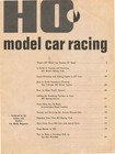 Reproduction Of Model Motoring Ho Model Car Racing 1967 Magazine   Rare  