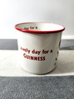 Guinness Toucan Enamel Mug Irish Collectible Great Day For Guinness Coffee Cup