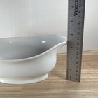 Pottery Barn Classic White Porcelain Gravy Boat Tabletop Serveware Dish Elegant