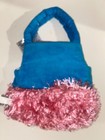 Webkinz Ganz Plush Pet Carrier Blue Pink Hc076 Nwt