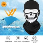 Balaclava Ghost Skull Full Face Mask Windproof Sunscreen Cycling Tactical Hood