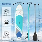 10ft 8in Inflatable Stand Up Paddle Board Paddleboard Unisex Sup For Lake river