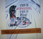 1997 Budweiser Lizards T-shirt This Is Big Size Xl New Sealed Package