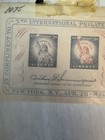1956 Fipex Statue Of Liberty Souvenir Stamp Sheets Scott  1075 Lot Of 6