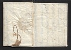 Italy Torino To Lyon International Pre-stamp Folded Letter Cover 1821